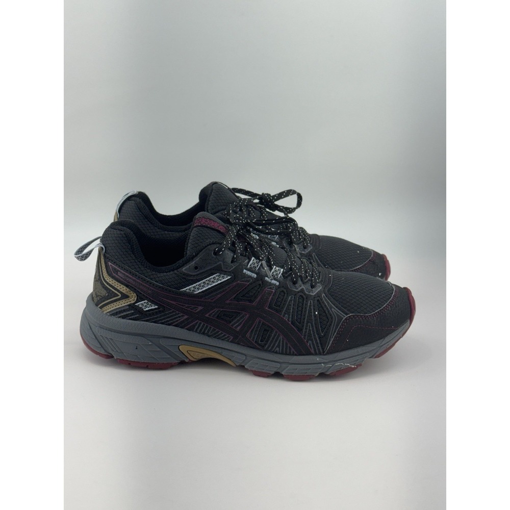 Asics Gel Venture 7 Black Mesh Running Sneaker 1012A476 Shoes Women's Size8.5